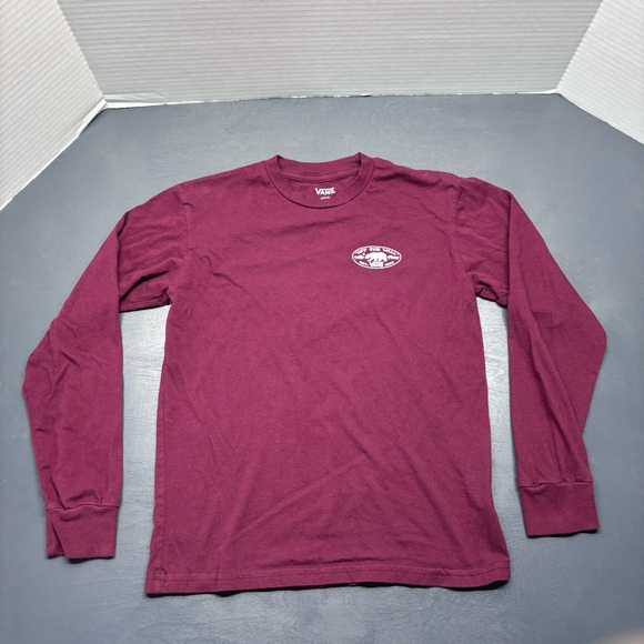 Vans Long Sleeve Graphic Tee Boys Sz Small - Picture 2 of 5